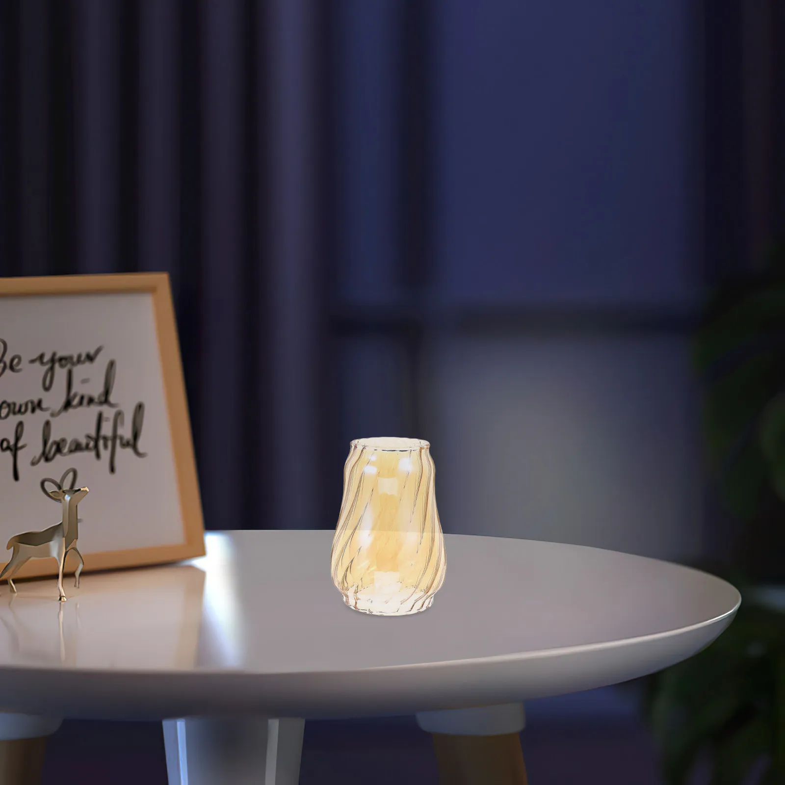 Camping Lamp Shade Heat-Resistant Glass Lantern Cover for Gas Oil Lamps Outdoor Camping Lantern Shade Decorative Light Diffuser
