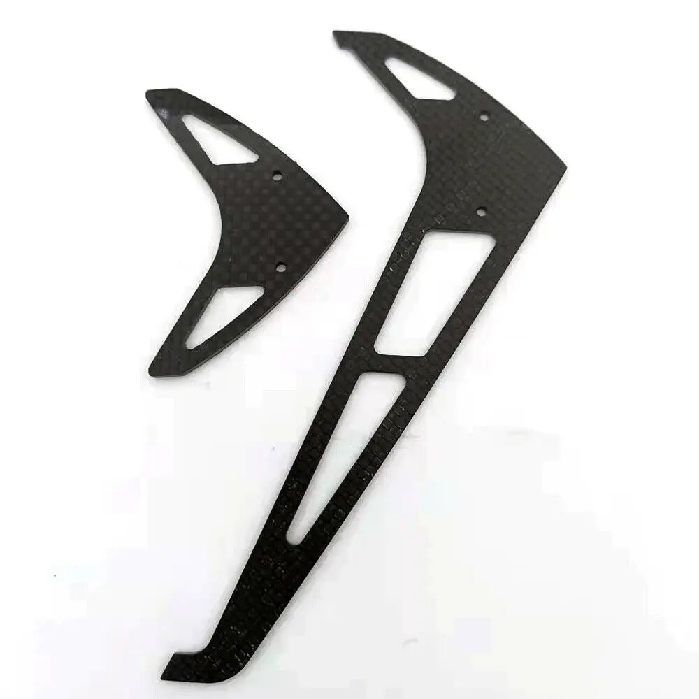 

Flasher 500 Helicopter Carbon Fiber Horizontal and Vertical Fin for Align Trex 500