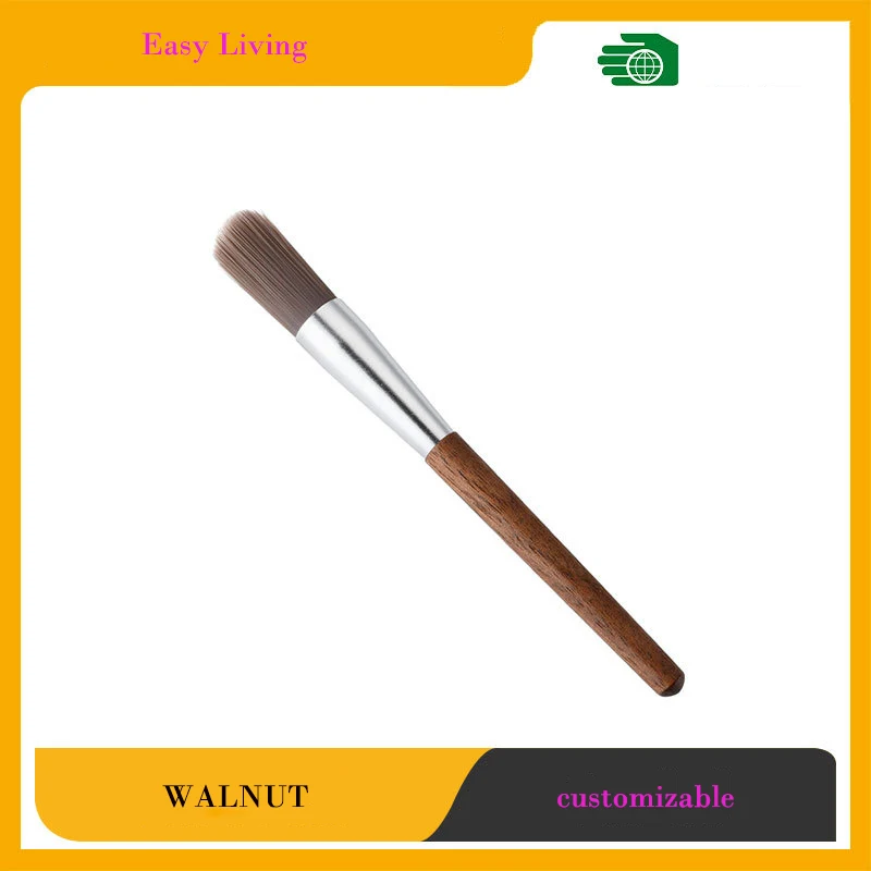 

Black Walnut Wood Coffee Brush Grinder Cleaning Brush Bean Grinder Cleaning Brush Coffee Machine Brush