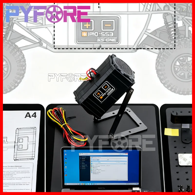 

SENSE ESS-DUAL Plus Engine Sound Simulator for Axial SCX10 SCX10II RC