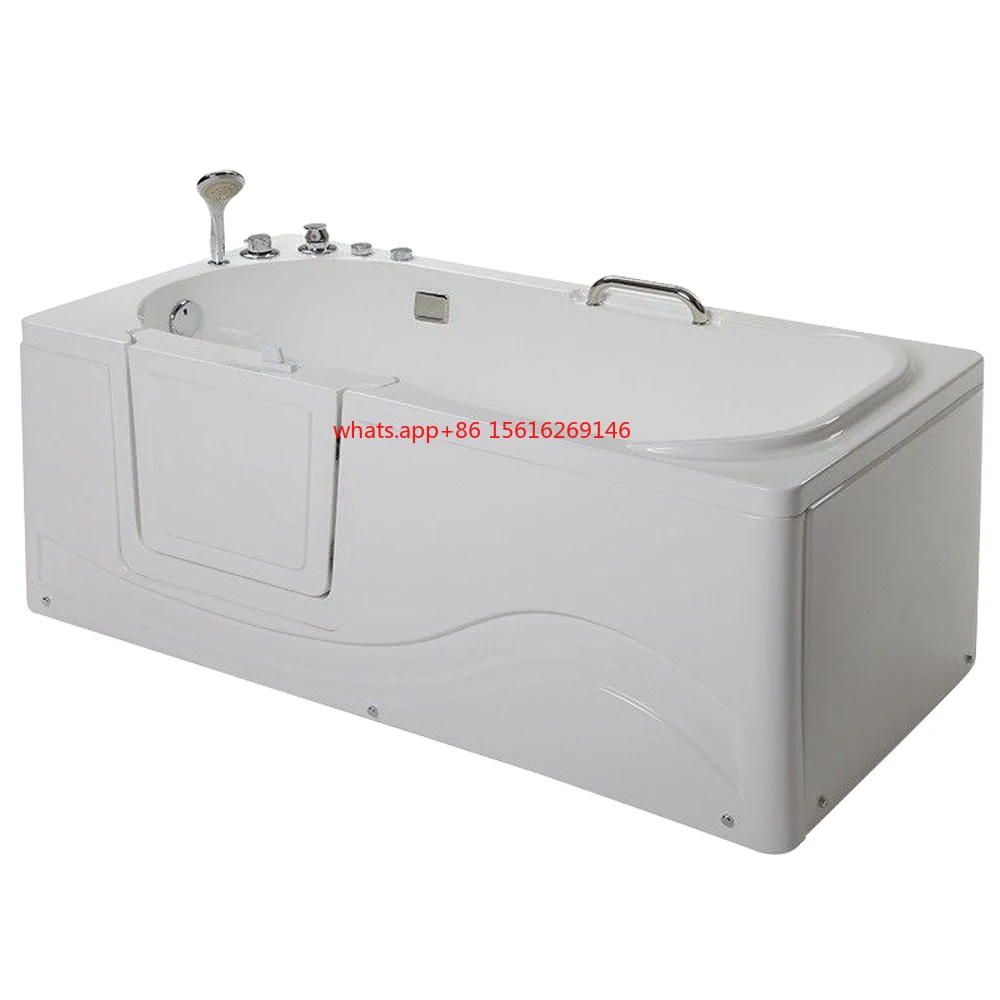 

Wholesale Walk in Freestanding Bathtubs Whirlpools Pools with Door for the Disabled and Old People
