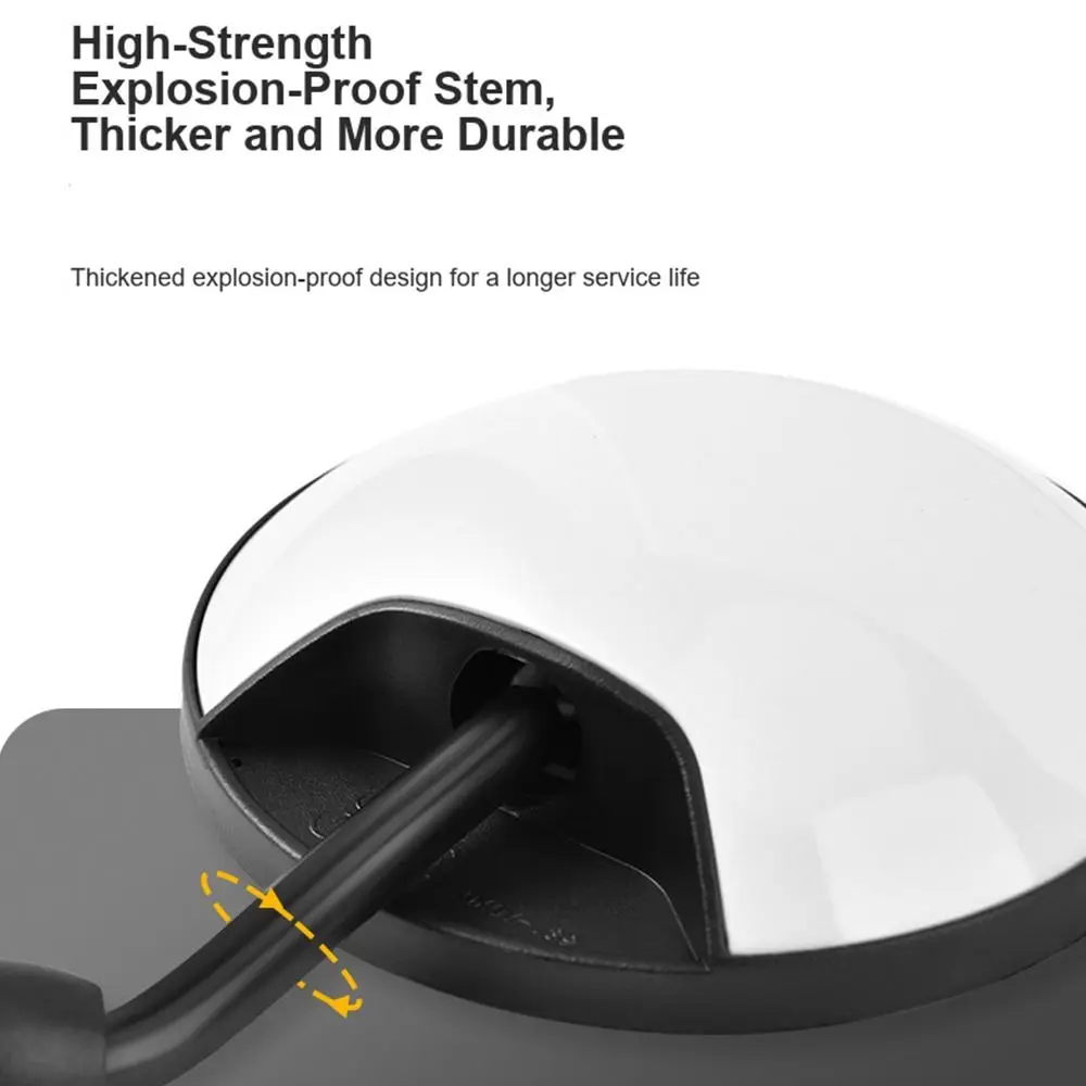 Multicolor Motorcycle Rearview Mirrors ABS 8MM Screw Thread E-bike Rearview Mirror Convex Mirror Broad Vision