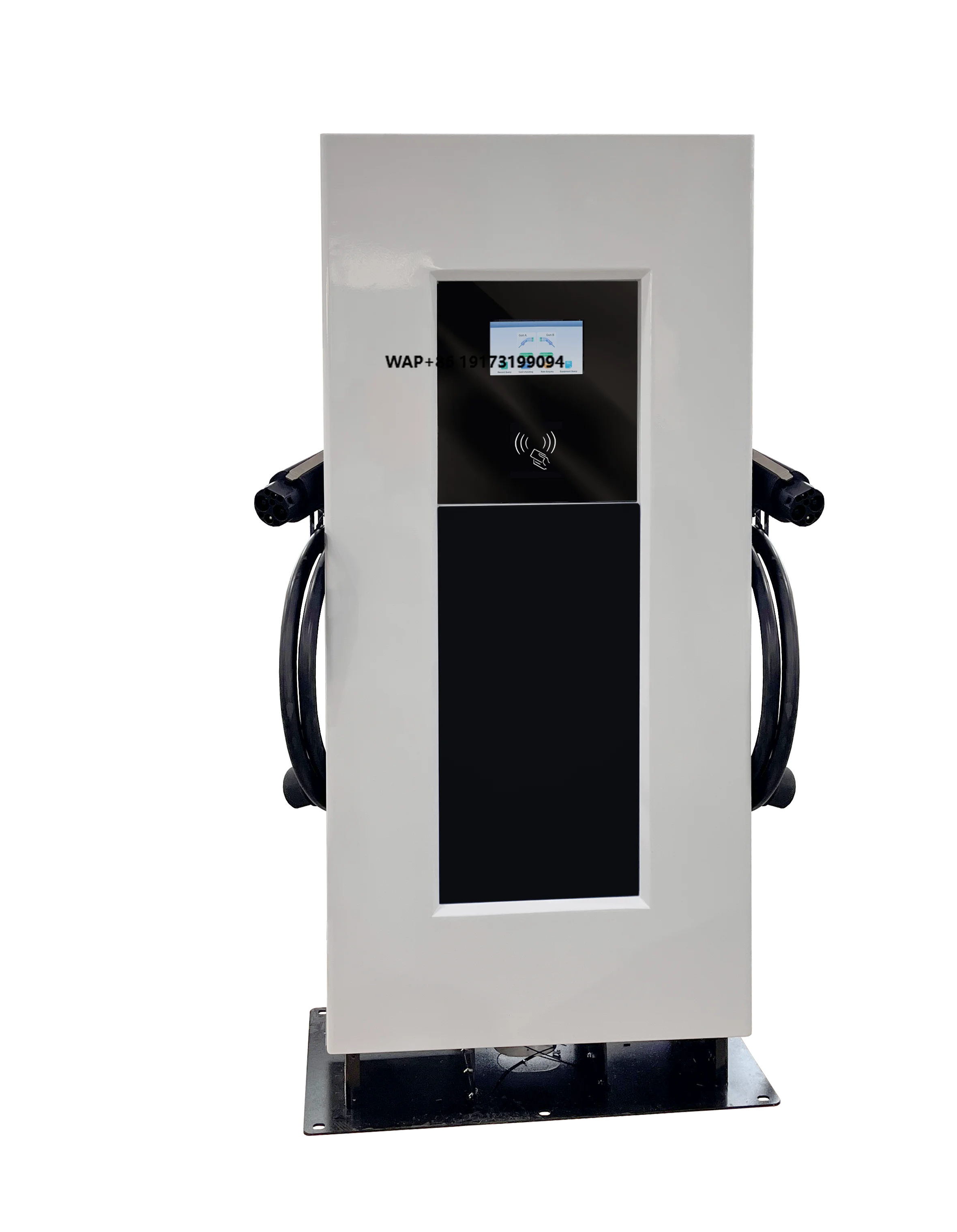 60kW Commercial EV Charger DC Charging Pile New Condition Floor-Mounted Stations CE Certification for Parking Lots Highways