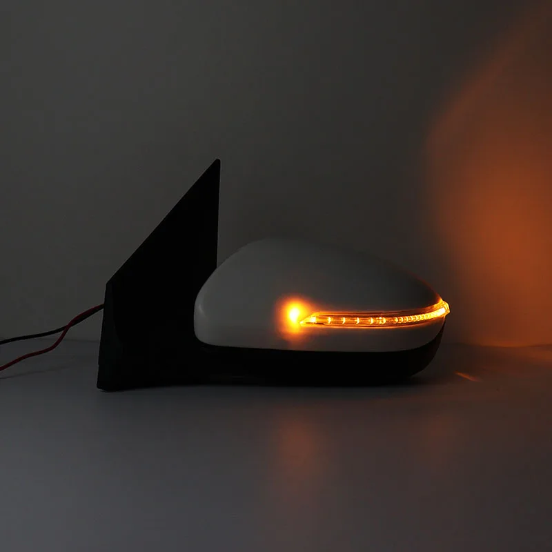 لشركة هيونداي i20 2016 2017 السيارات السيارات الكهربائية للطي بدوره إشارة التدفئة عدسة تعديل مرآة عاصي سيارة مرآة الرؤية الخلفية الجمعية #6