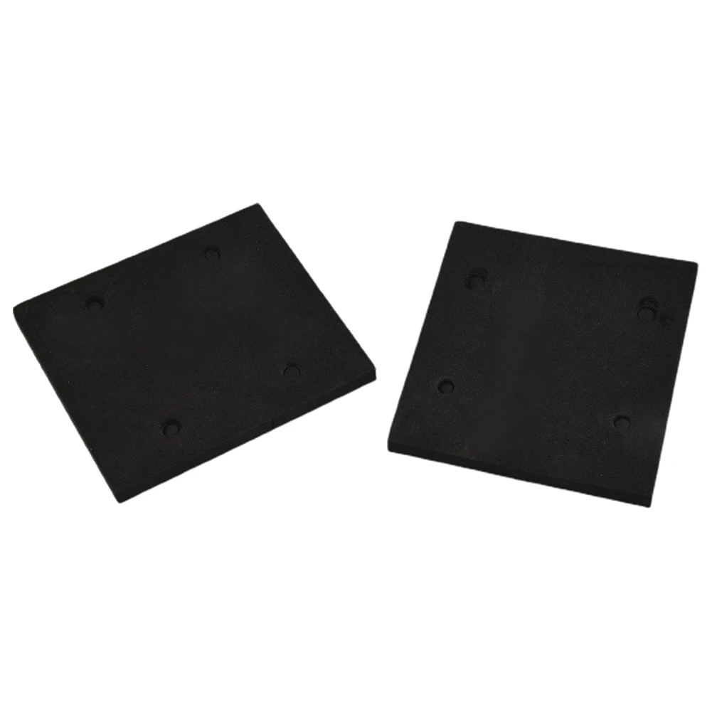 2pcs Square Rectangle Flat Sanding Machine Mat For Ma Kita 4510 9035 Sander Machine Sponge Rubber Sandpaper Pad Power Tool Part