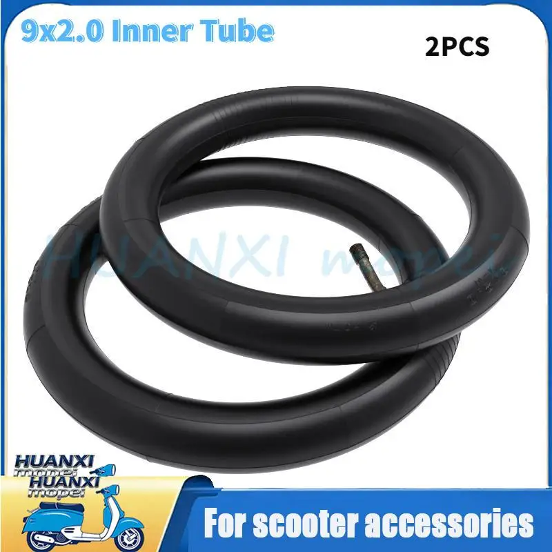 

2pcs 9 Inch 9x2.0 Inner Tube For Xiaomi M365 1S PRO PRO2 Scooter Off-Road Tire