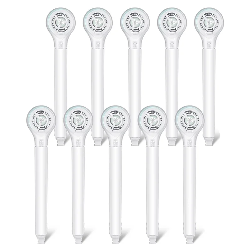 قلم تصحيح أبيض ، شريط تصحيح أبيض ، لوازم مكتبية ، أدوات تصحيح الأخطاء ، 10