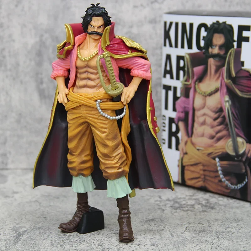 

23cm Gol·D·Roger Figures One Piece Anime Action Figurine Pvc GK Collectible Model Doll Statue Toys Ornament Decoration Gifts