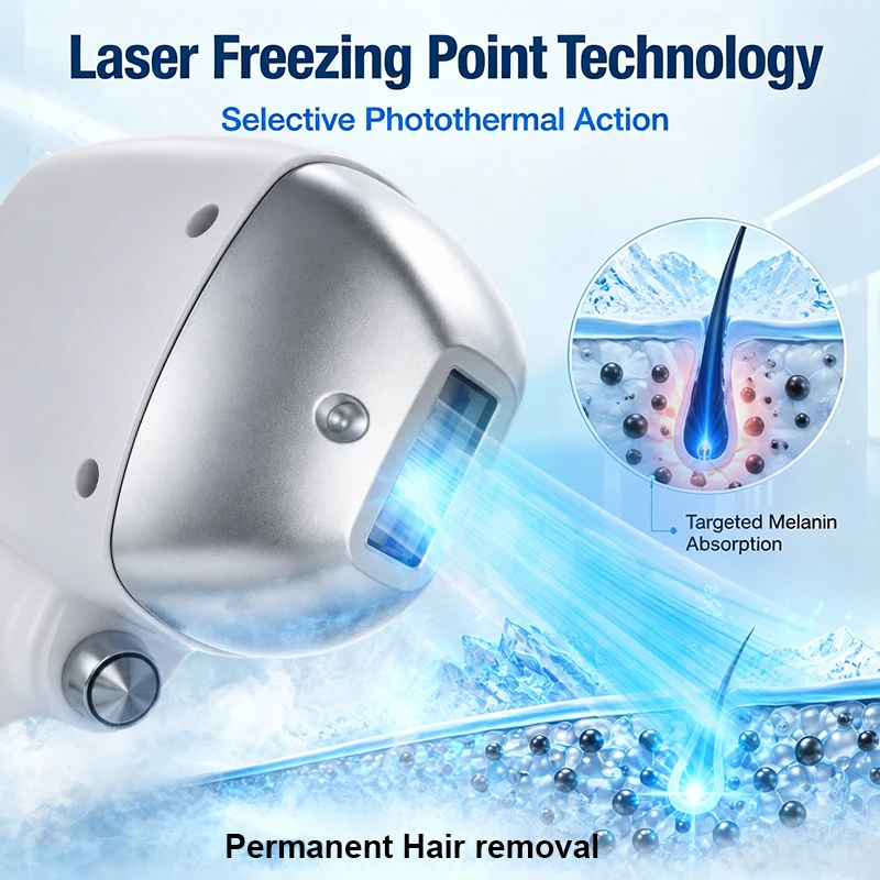 World Premiere 5000W FAC  Technology High Power 808 830 8101064 755 940 6 Waves Ice Point Diode Laser Hair Removal Machine Salon