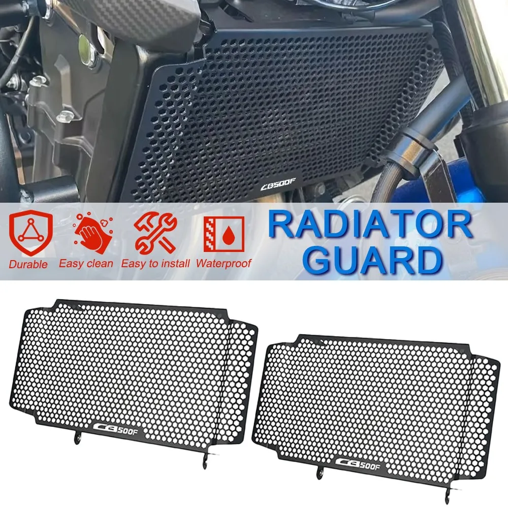 

2024 2023 Motorcycle For Honda CB500F CB500 CB 500 F 500F 2016-2024 2022 2021 2020 2019 Radiator Guard Protection Grille Cover