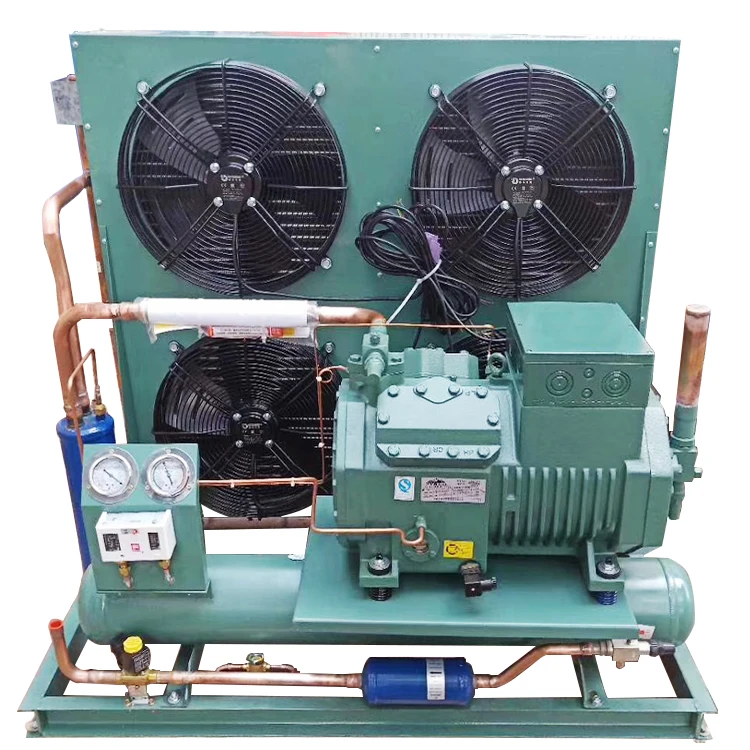 220V 1800W Shell Tube Water Chiller Heating Cooling Unit with Motor Gear R22/R134A for Seafood Farming, 1 Year Warranty