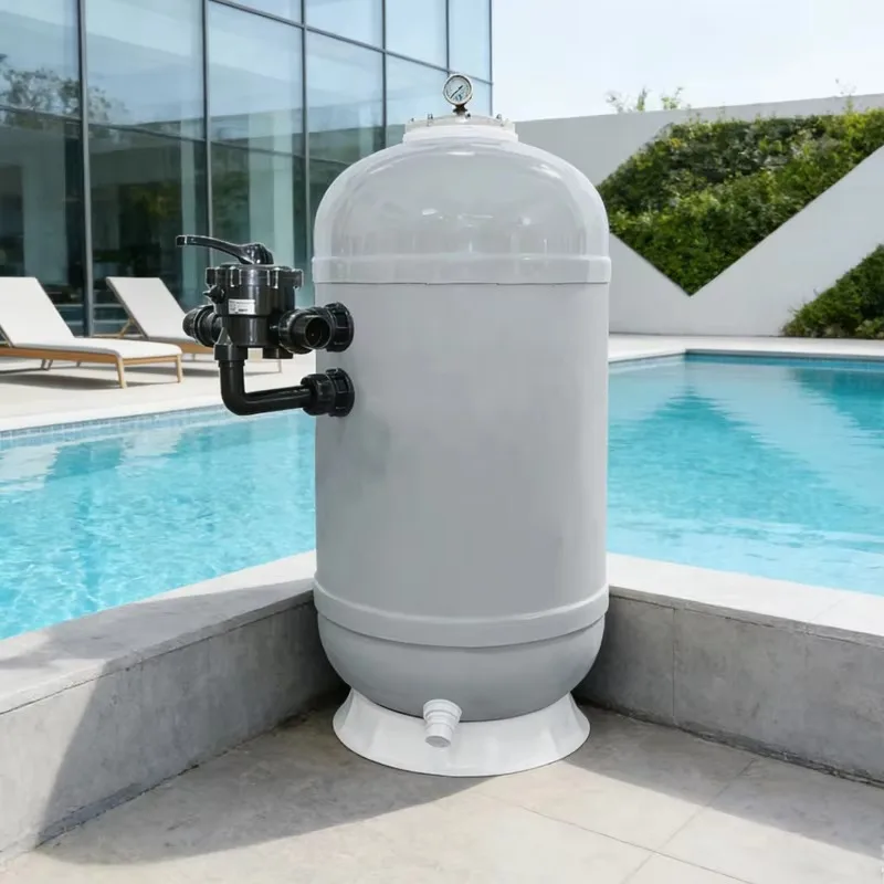 650mm Fiberglass Sand Filter Tank for Swimming Pool Filtration System with Multiport Valve and 0.32 Filter Area