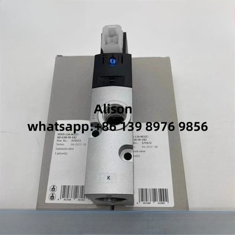 

Оригинальный электромагнитный клапан VUVS-L30-M32C-AD-G38-F8 575564 VUVS-L30-M32C-AD-G38-F8-1C1 575568 VUVS-L30-M32C-AD-G38-F8-1B2 575572