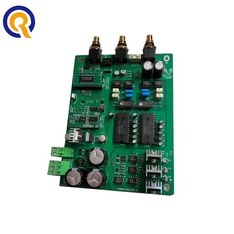 SmCpPCM58P X2 DAC CS8412 Receiving Decoding Board Coaxial Input Balanced Output