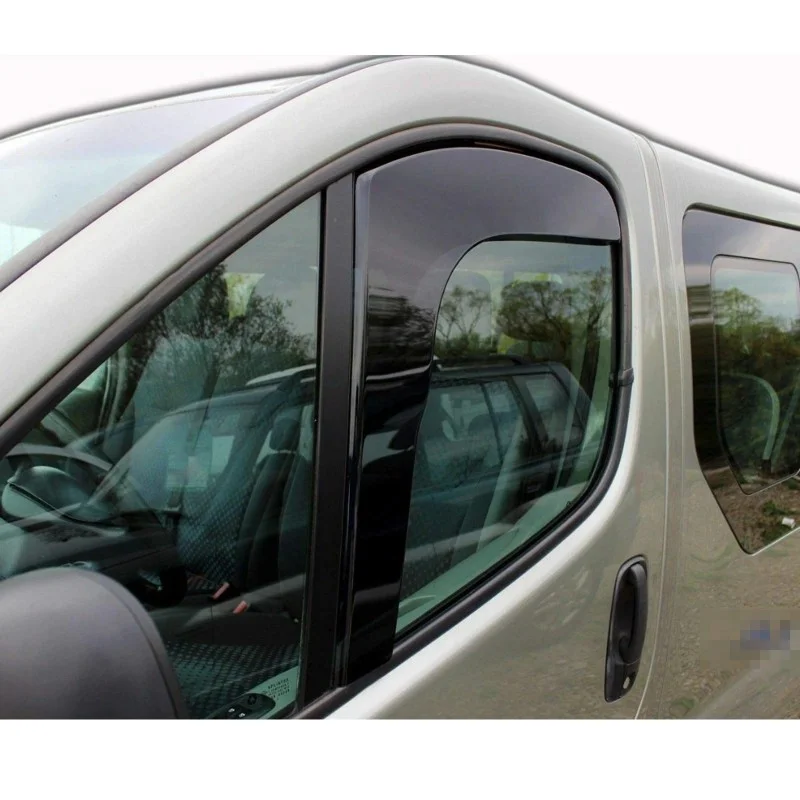 2Pcs RV Cab Window Wind Deflectors For Citroen Relay Jumper Boxer Fiat Ducato Mk3 2006-2024 Van Window Protection Accessories