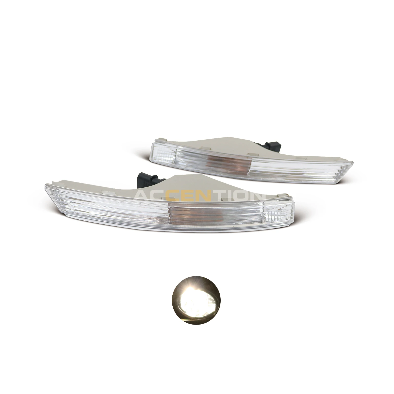For VW Passat B6 2006 2007 2008 2009 2010 2011 Front Bumper Turn Signal Light Lamp With Bulbs