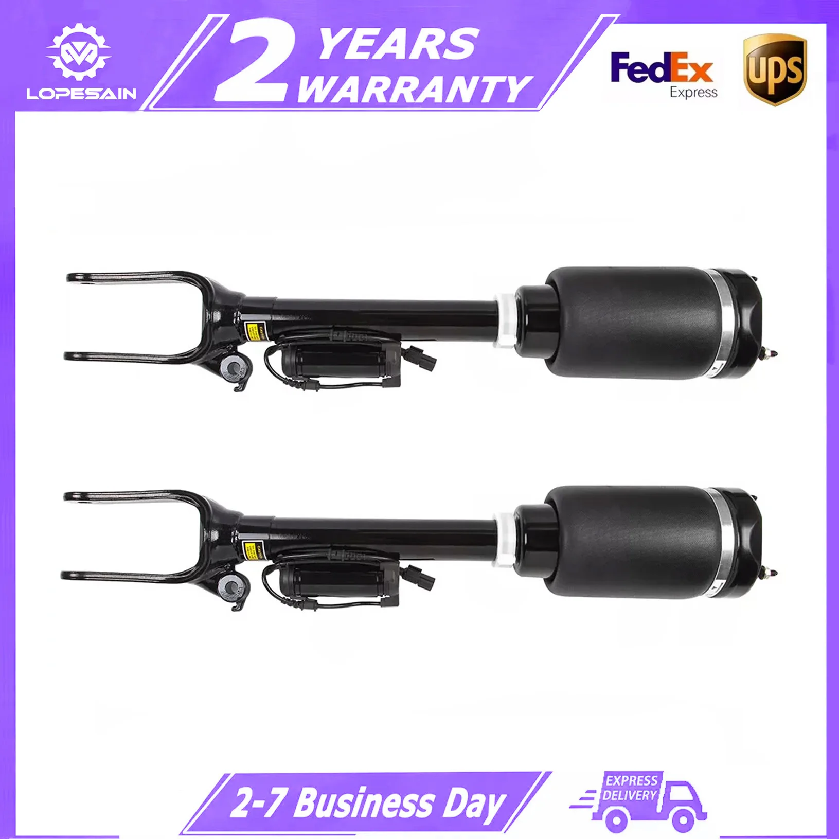 Pair For Front Air Suspension Strut With ADS For Mercedes X164 GL350 GL450 W164 ML320 ML350 1643204613 1643206013