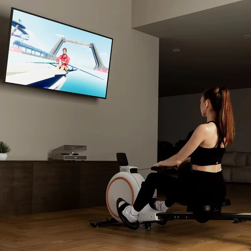 طول السكك الحديدية الشريحة قابل للتعديل المقاومة المغناطيسية آلة التجديف الذكية للسكك الحديدية الطويلة