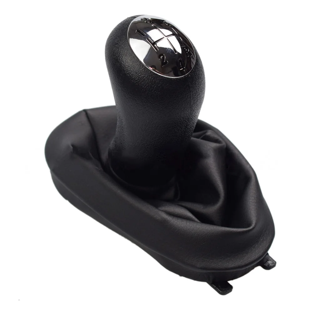 For Renault For Logan 1 2004 to 2012 5 Speed Manual Shift Knob and Bracket Base Assembly for Interior Enhancement