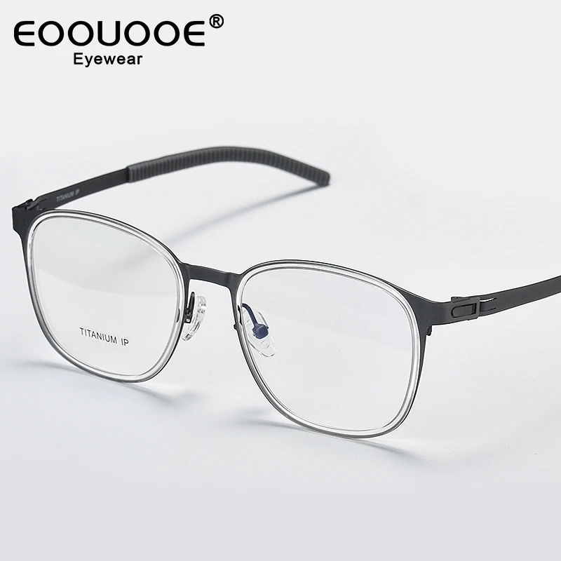 New Men Optical Glasses Men's Hyperopia Myopia Eyeglasses Progressive Prescription Anti-Reflection Big Face Frame