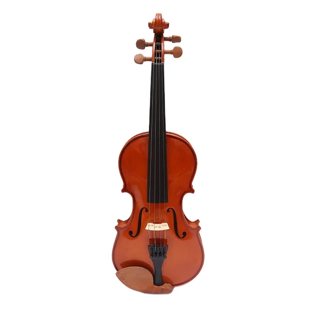 

V099 Good Quality Carbon Fiber Tailpiece Solidwood Violin 4/4 Handmade With Ebony Fitted Accessories Frog