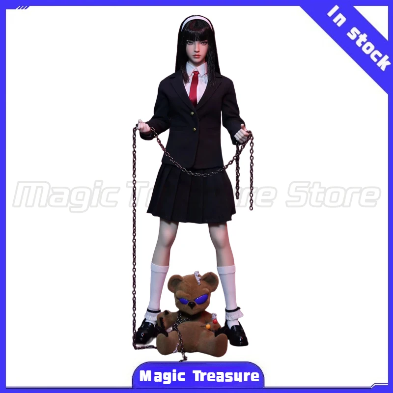

【MT】Original JKTOYS K-005 Taboo Girl Tomie Cosplay Version Movable Eye Double Headed Sculpture Configuration 1/6 Action Figure