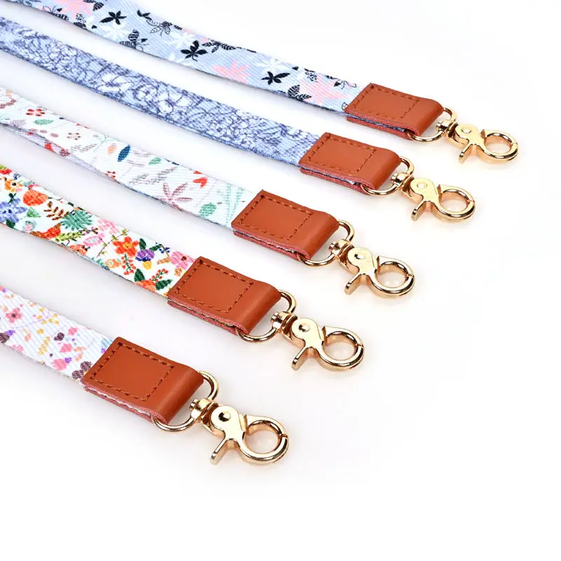 

Manufacturer Promotional ID Card Holder Teacher Neck Printed Sublimation Nylon Polyester Custom Lanyards with Logo Custom