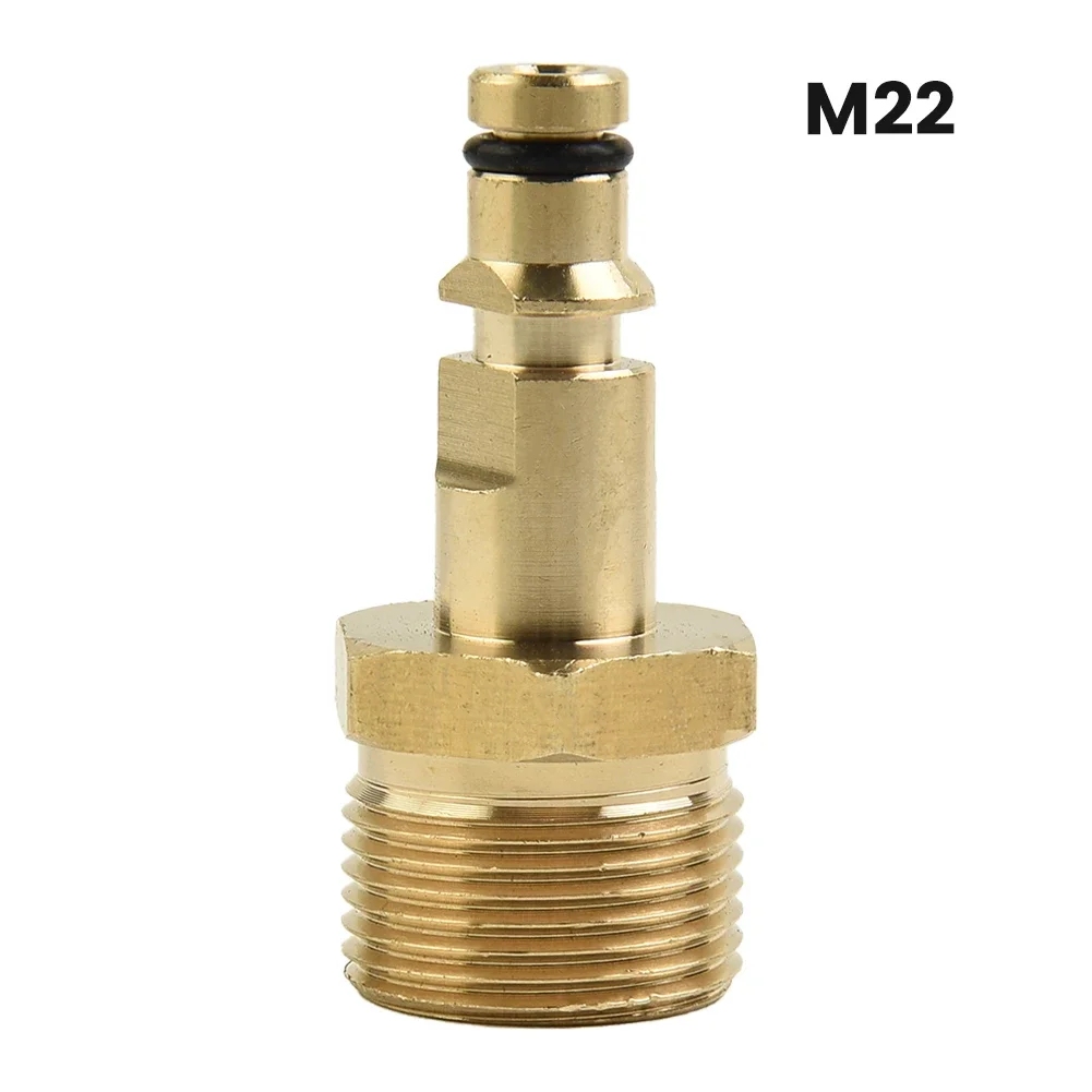 

M22 Adapter High Pressure Washer Hose Pipe Quick Connector Converter Fitting For K-Series Hose Quick Coupling