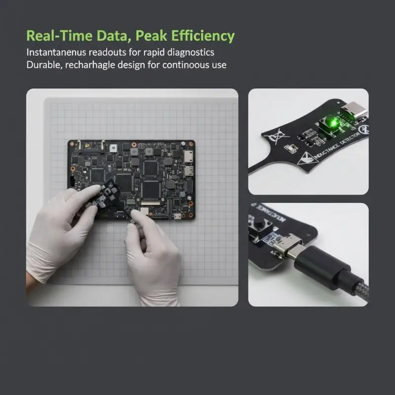 Inductance Tester High Accuracy 1Pcs Portable Electromagnetic Tool for Mobile Motherboard Repair Jobs
