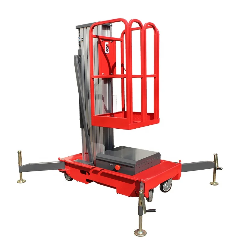 Hydraulic Lift Table One Man Telescopic Lift with Bottom