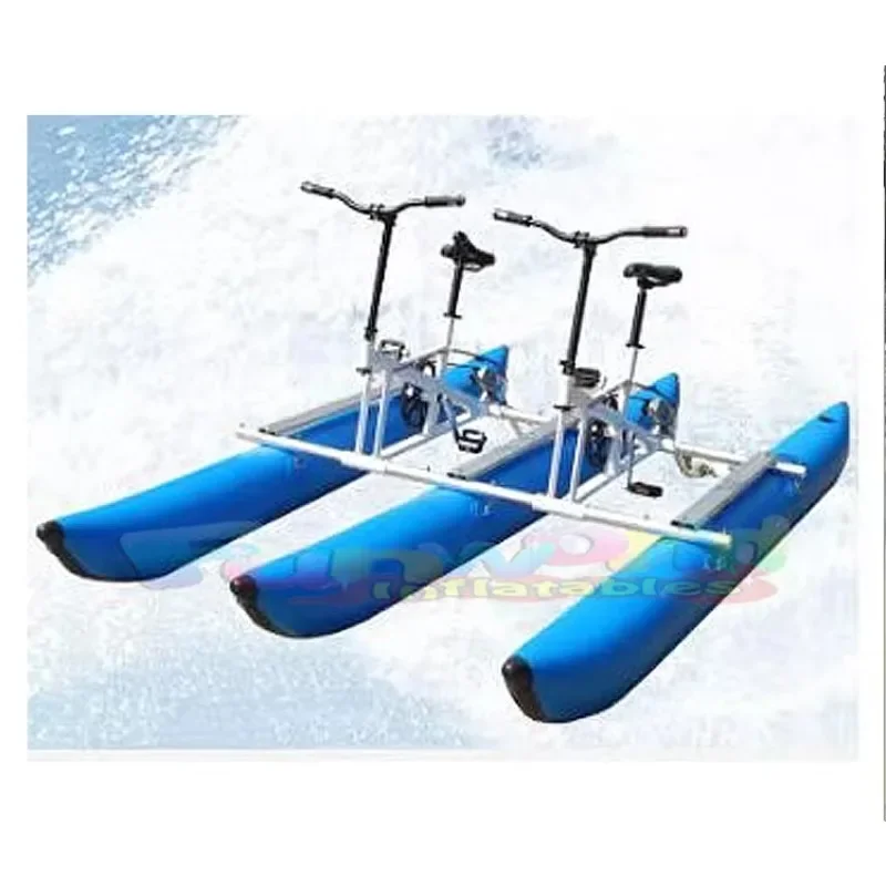 Outdoor Party Accessories Motos De Agua Inflatable Water Bike Pedal Boat Inflatable