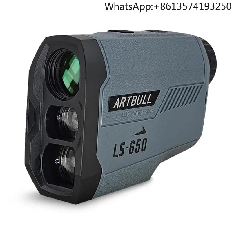 

LS-650 Golf Laser Rangefinder 650m Monocular With Flag-Lock Slope Pin Laser Distance Meter Outdoor Hunting