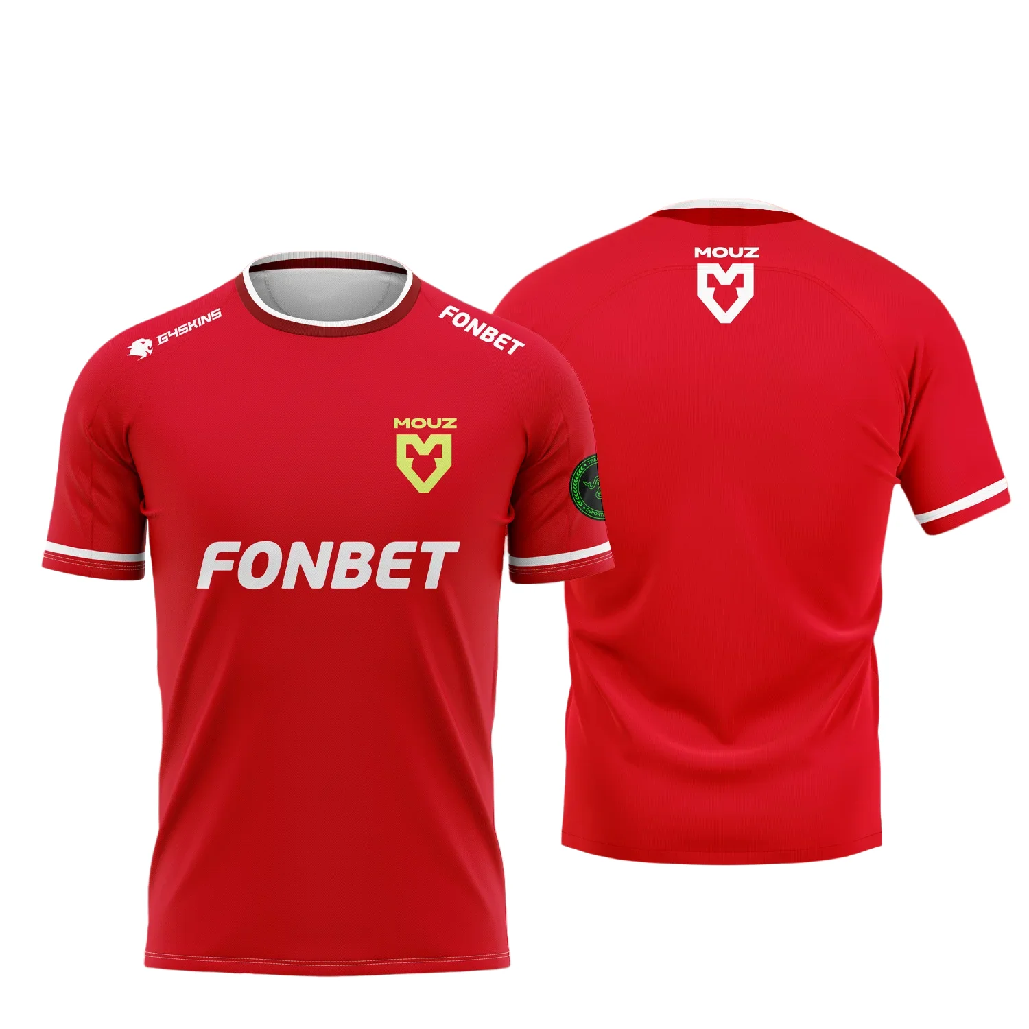 2026 New TEAM MOUZ Esports Team Jersey Men and Women Summer Casual Short Sleeve for Gaming Enthusiasts