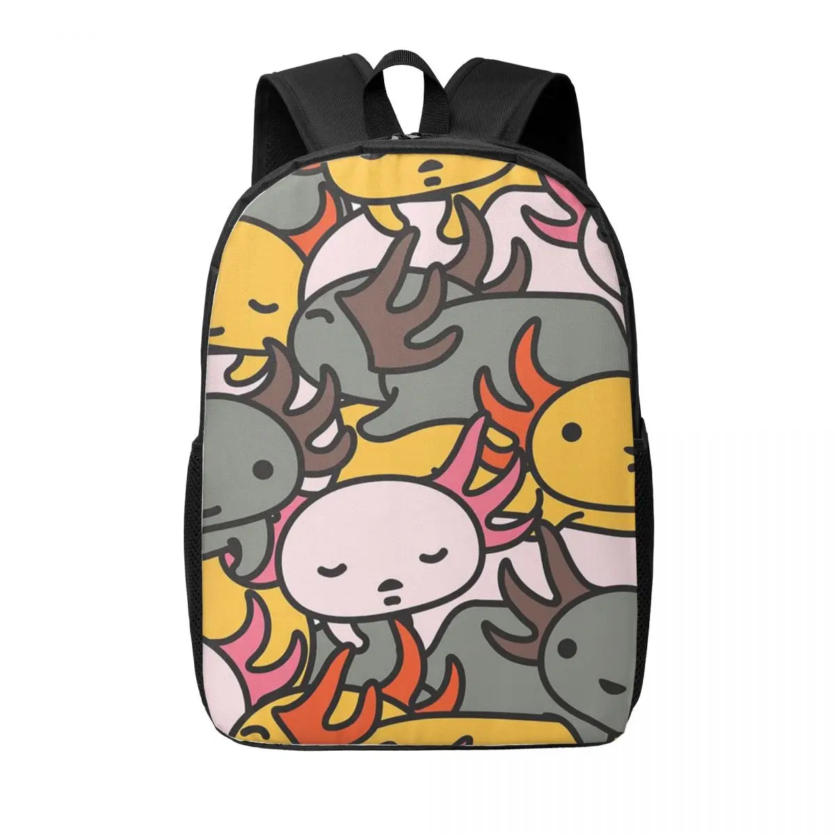 

We Perceive Axolotl Wave Style 2, женские рюкзаки для мальчиков и девочек, сумка для книг, детские школьные сумки, портативный дорожный рюкзак, сумка на плечо