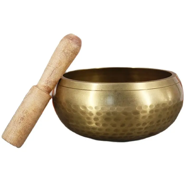 Tibetan Buddhist Chanting Supplies, Nepal Handmade Buddha Bowls, Meditation Copper Chime, Wholesale