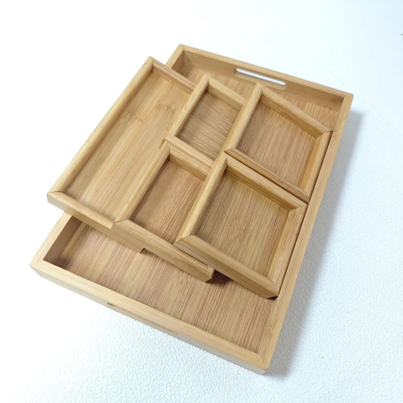 

Furnace brewing tea snack tray, light luxury high-end coffee table tea tray