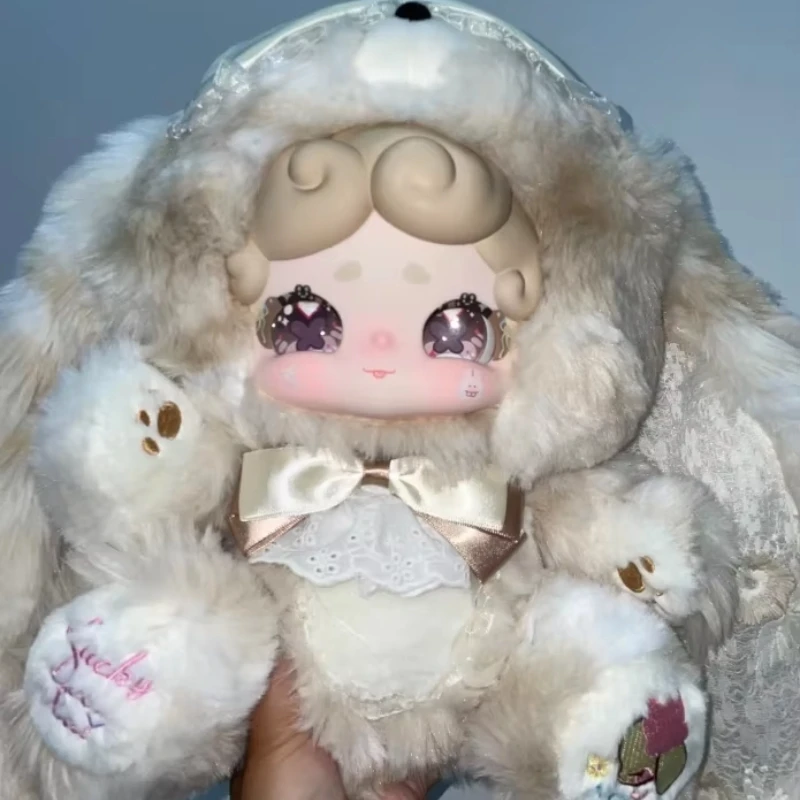 

Lucky Deer Nai Sweet Tea Bunny 600% Series Плюшевая слепая коробка Kawaii Doll Mystery Box Фигурка-сюрприз Сумка Подвеска Игрушки Подарок