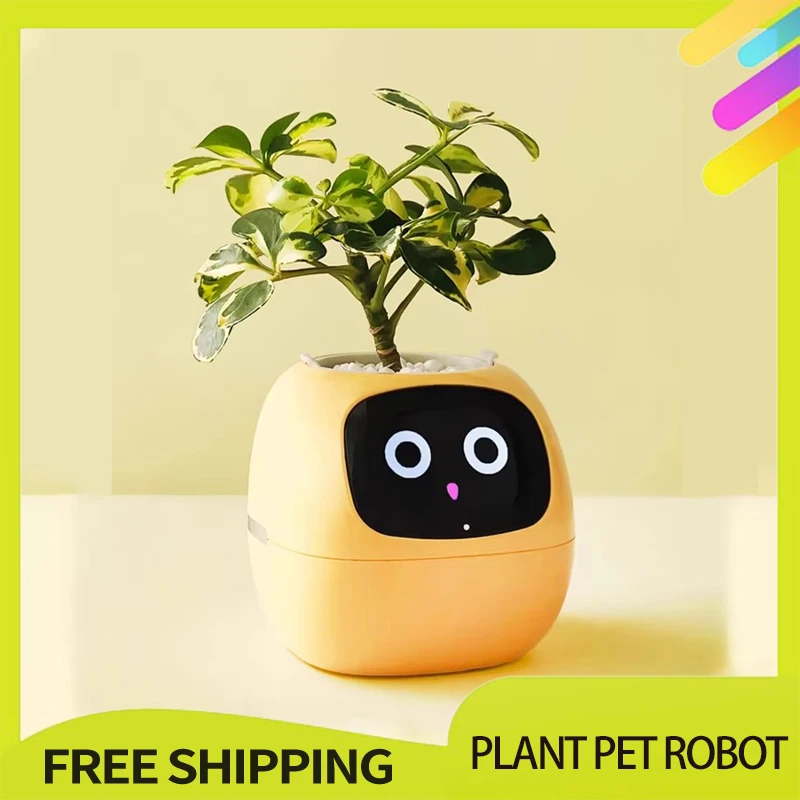 Ivy Plant Pet Robot Creative Interaction Tamagotchi Pet Cute Smart Flower Small Pot App Control Custom Pet Plants Emotions Robot