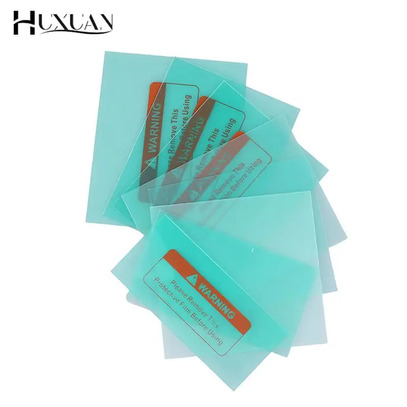 5Pcs/Set Protective Plastic Plate(PC) Cover Auto Darkening Welding Mask Welding protection Glass Filter Replacement