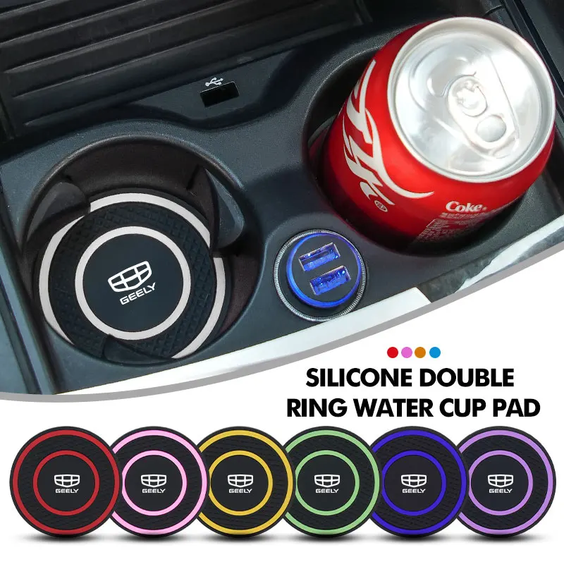 2Pcs Silicone Car C…