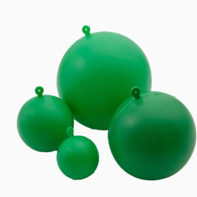 Esperimento per tubi attraverso la sfera, sfera di prova in PVC Sfera di plastica per test di tubi fognari per tubi di scarico