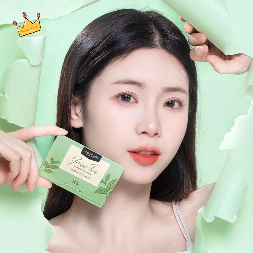 Care Face Cleansing Wipes Makeup Tool Face Cleanser Facial Oil-Absorbing Paper Oil Control Film Oil Blotting Sheets Oil Removal