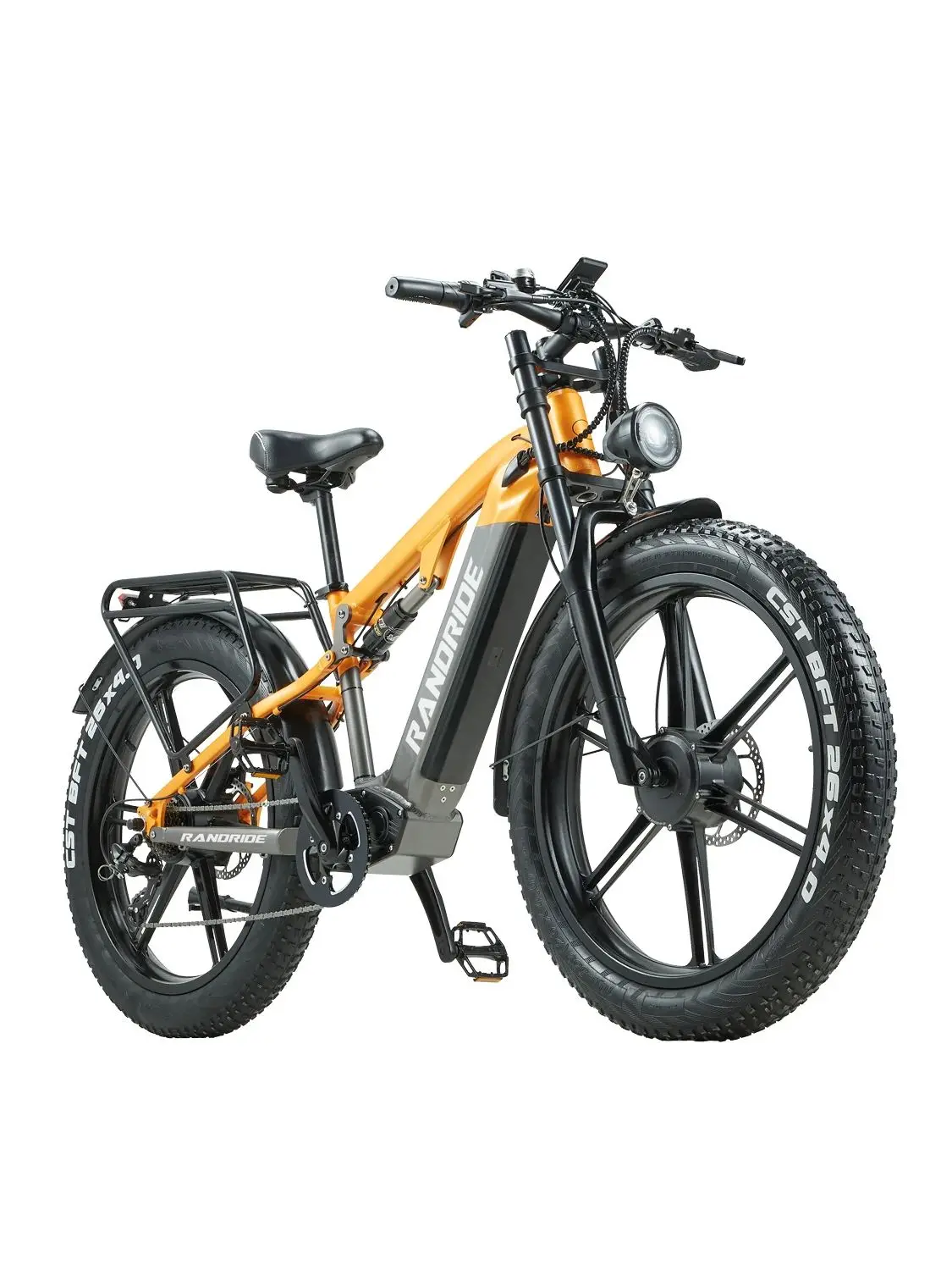 AliExpress RANDRIDE YX80-2 1000W*2 Mountain Electric Bike Electric Bike for Adults 48V20AH Battery 26 Inch Fat Tire Off Road Electric Bike