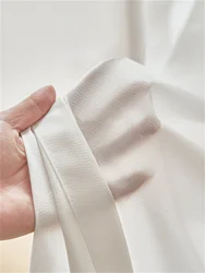 Modern and Simple Pure-colored White Thin Yarn Curtain Screen for Living Room and Kitchen