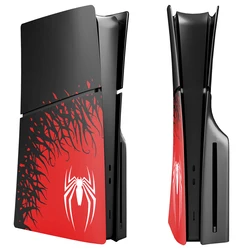 Akcesoria pokrywy wymiana ABS Premium dla PS5 Slim etui ochronne na twardą płytę czołową nadające się do Playstation 5 Slim Spider Version