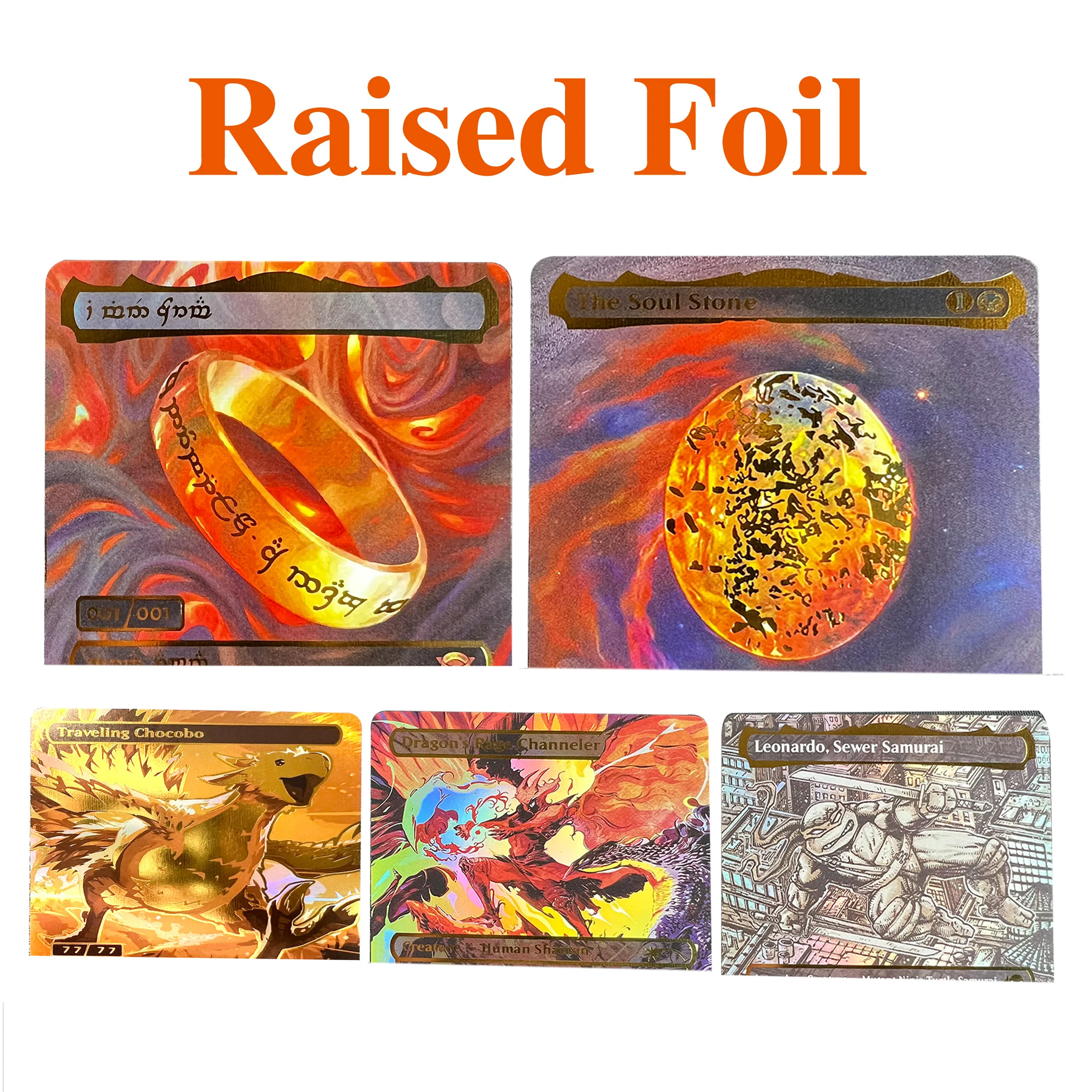 Demonic Tutor Dragon's Rage SLD Bearer Soul Stone SPM One Ring LTR Raised Foil TCG English Card Quality Board Trading Card Game
