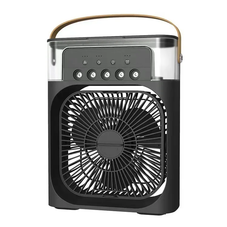 NEW 5 Hole Mist Fan USB Desktop Humidifier Cool Air for Home Office Multi Function
