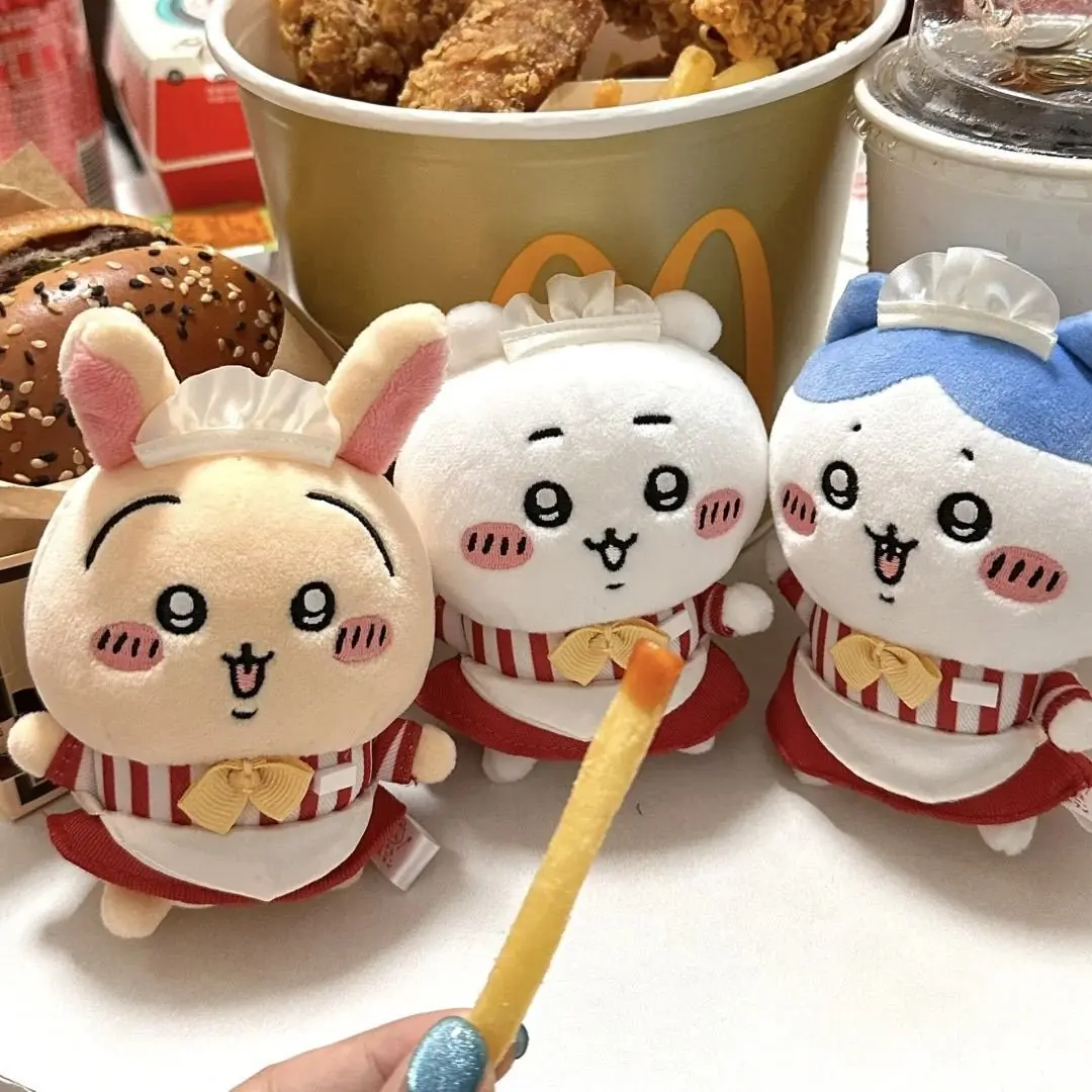 

MINISO Japan Original Order Chiikawa Package Accessories Dining Room Limited Hachiware Usagi Plush Doll Doll Couple Style
