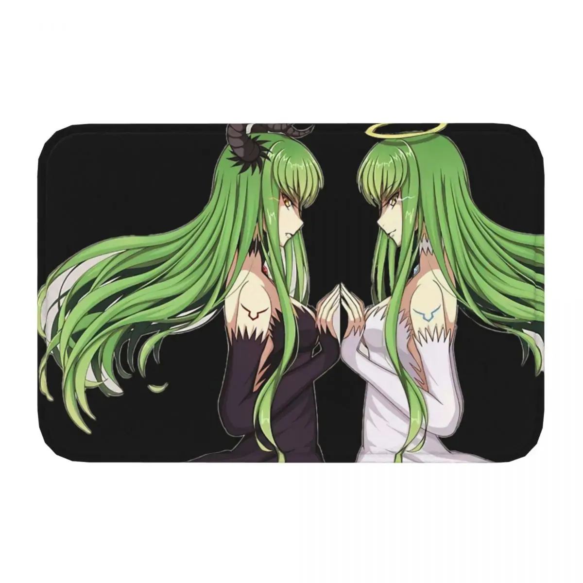 Outdoor Carpet Home Pattern Decor CODE GEASS Lelouch of The Rebellion Anime Non-slip Doormat Yukana Bath Bedroom Mat