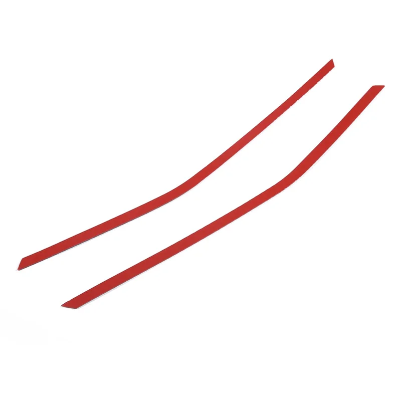 

AX94-For Corvette C7 2014-2019 Soft Carbon Fiber Car Front Windshield A Pillar Strip Trim Sticker Component